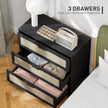Rattan 3-drawer chest – image 5
