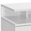 Floating gloss white bedside tables – image 8