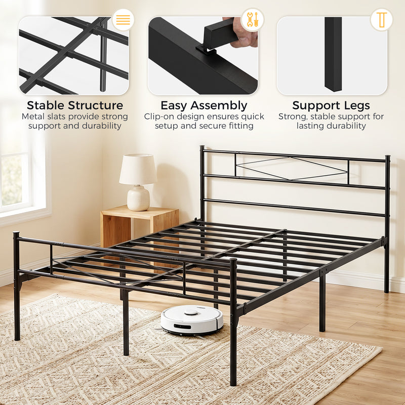 5ft king metal bed frame – image 6