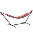 Outsunny 298 x 117cm Hammock with Stand Camping Hammock with Portable Carrying Bag, Adjustable Height, 120kg Load – view 10