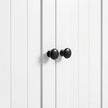 160cm white tall bathroom cabinet – image 10