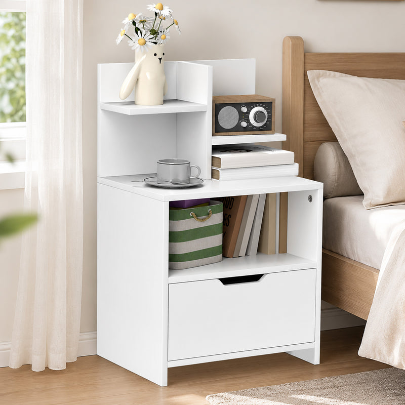 White bedside table – image 8