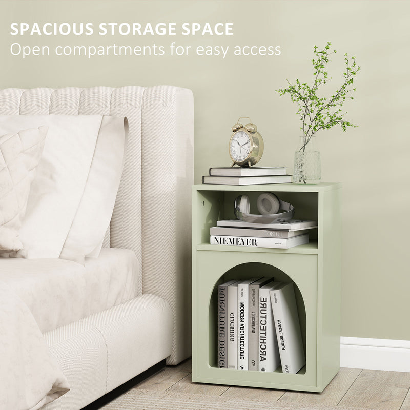 Set of 2 arched bedside tables – image 5