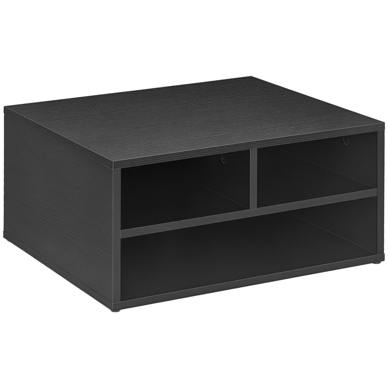 Black desktop printer stand – image 10