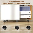 2-drawer lockable filing cabinet – image 7
