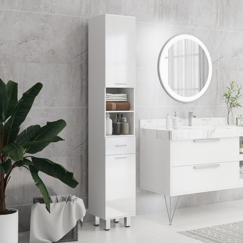 180 cm slim bathroom cabinet – image 2