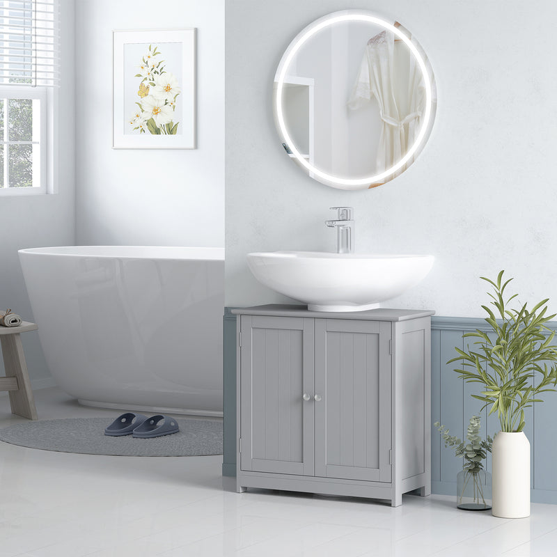 Grey under sink cabinet – image 7