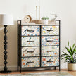 8-drawer fabric chest of drawers – image 2