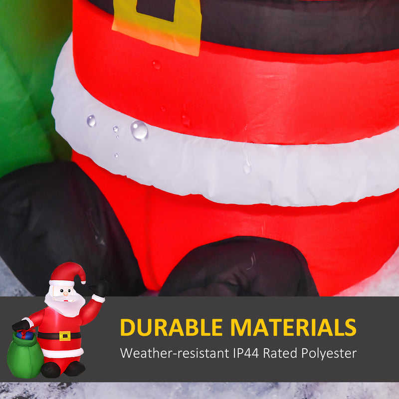 Close-up of the inflatable fabric and design