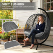 Double hanging egg chair – image 7