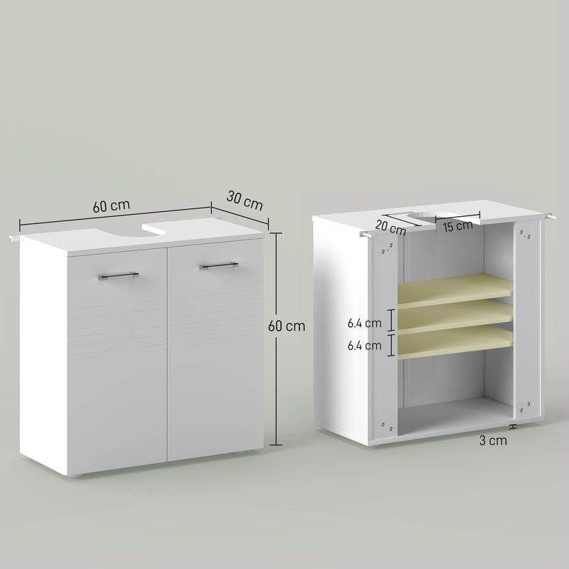 High gloss under sink cabinet – image 3