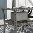 2-tier rattan coffee table – image 8