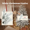 5ft snow-kissed flocked Christmas tree – image 5