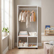 60 cm white open wardrobe – image 9