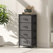4-drawer fabric chest with side pockets – image 9