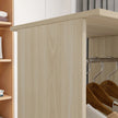 Natural double open wardrobe – image 7