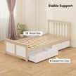 Single pine storage bed – image 5