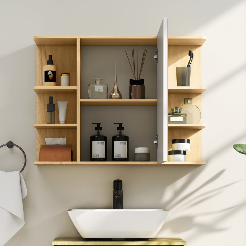 80 cm mirror bathroom cabinet – image 7