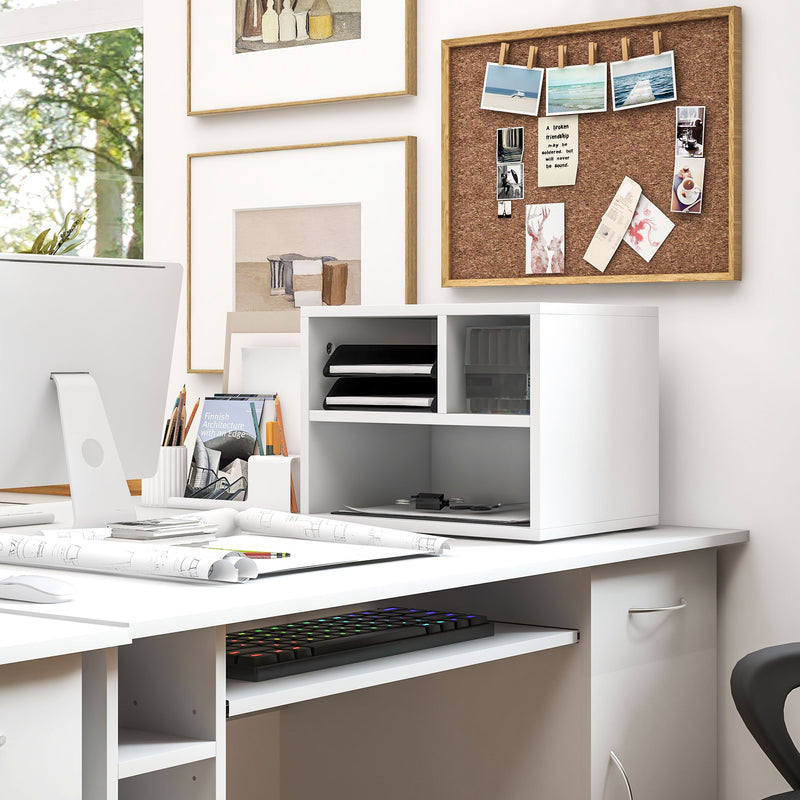 White mobile printer cabinet – image 9