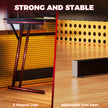 HOMCOM Two-Level LED Gaming Desk - Black – view 7
