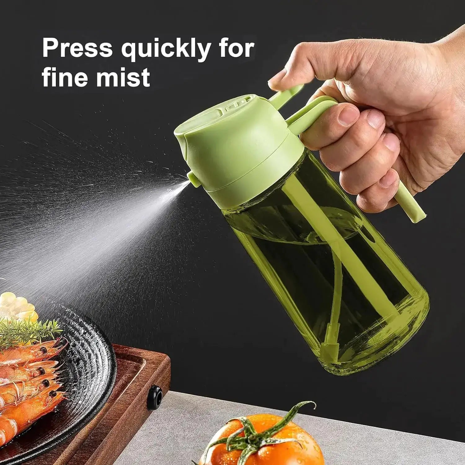 2-in-1 Oil Mist & Pour Dispenser