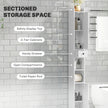 Slim 185 cm bathroom cabinet – image 4