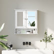 Bathroom wall cabinet with mirrors – image 8