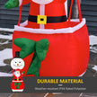Close-up of the inflatable fabric and design