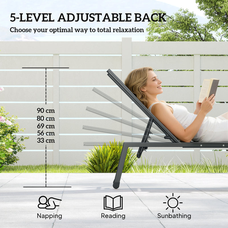 Mesh sun loungers – image 5