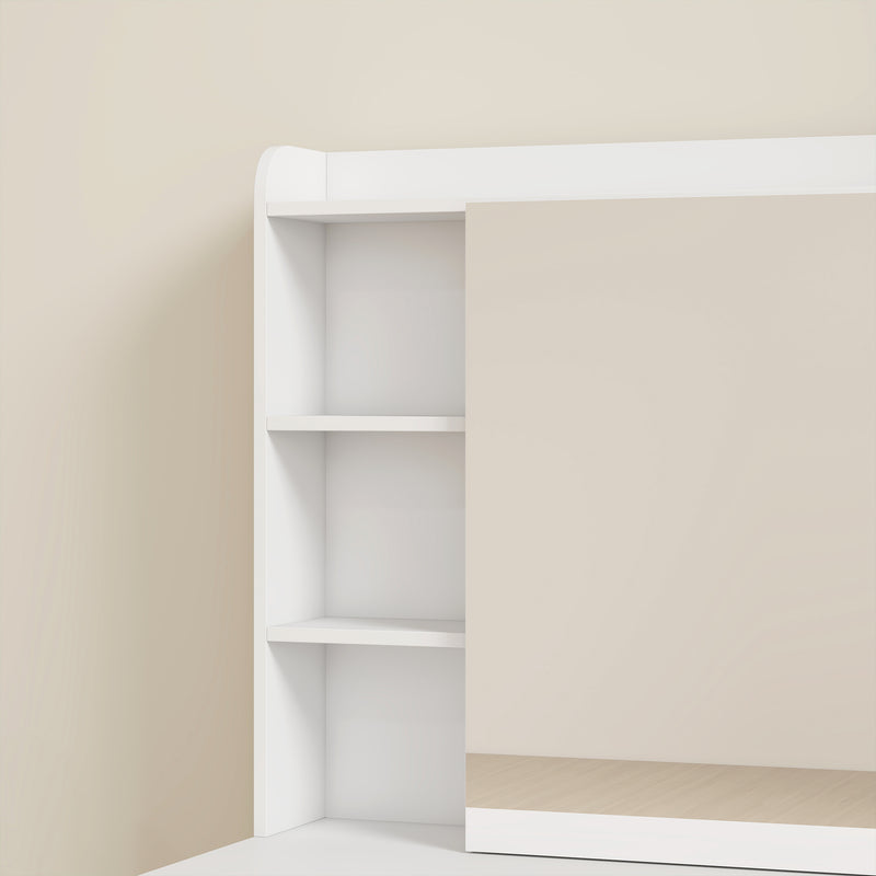 Compact dressing table with stool – image 10
