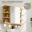 80 cm mirror bathroom cabinet – image 6