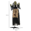 160cm Animated Hunchback Witch with Glowing Eyes & Sound – image 3 of 9