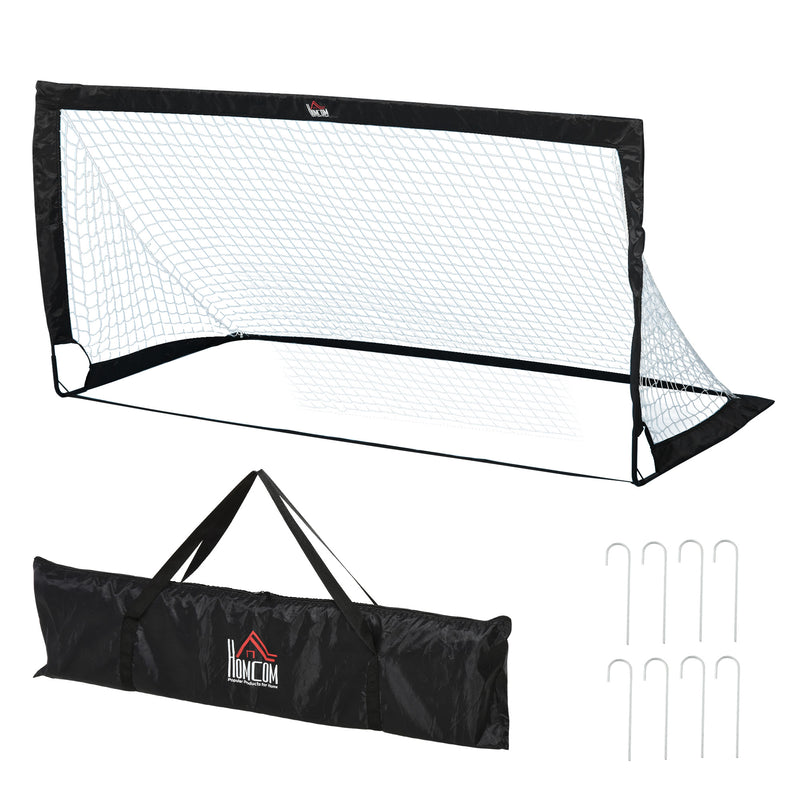 Black folding football goals – image 8