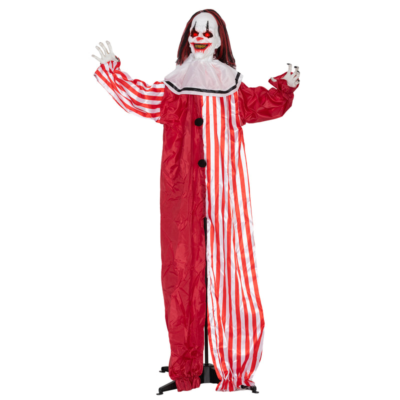 165cm Animated Clown with Glowing Eyes & Sound – image 1 of 9