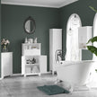 Tall slim bathroom cabinet – image 9