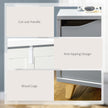 Grey 3-drawer chest – image 6