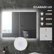 LED mirror bathroom cabinet – image 4
