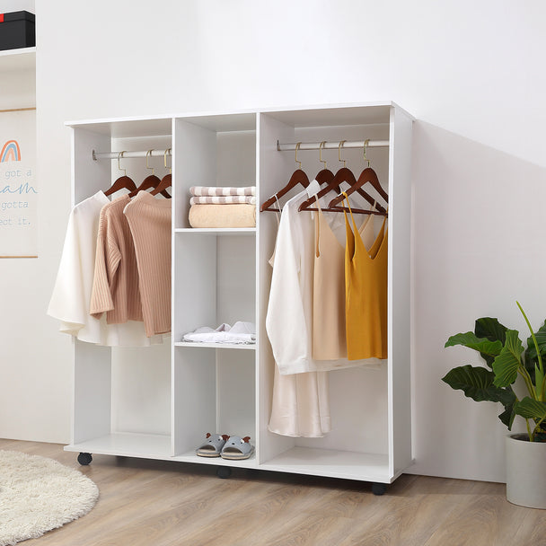 120 cm double open wardrobe – image 2