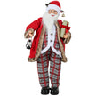 120cm Singing Santa on a white background