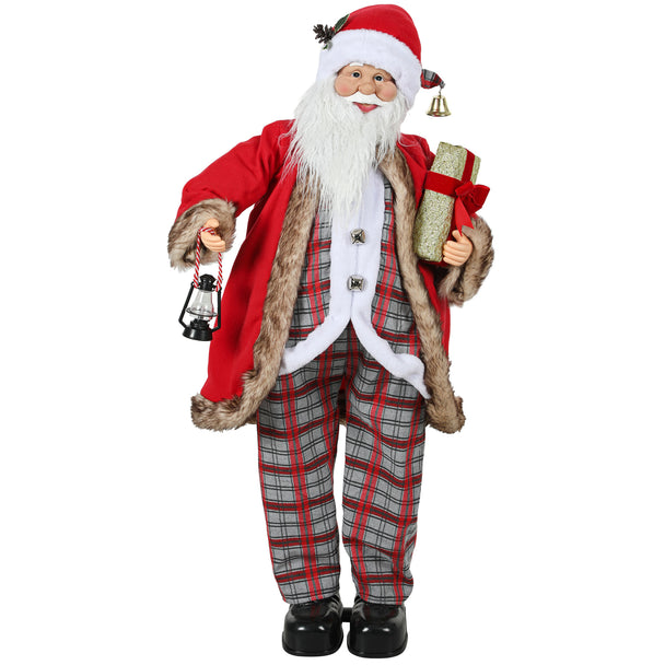 120cm Singing Santa on a white background