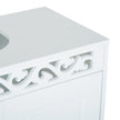 White under-sink cabinet – image 6