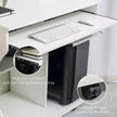 Compact mobile computer desk – image 8