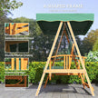 2-in-1 wooden swing seat – image 6