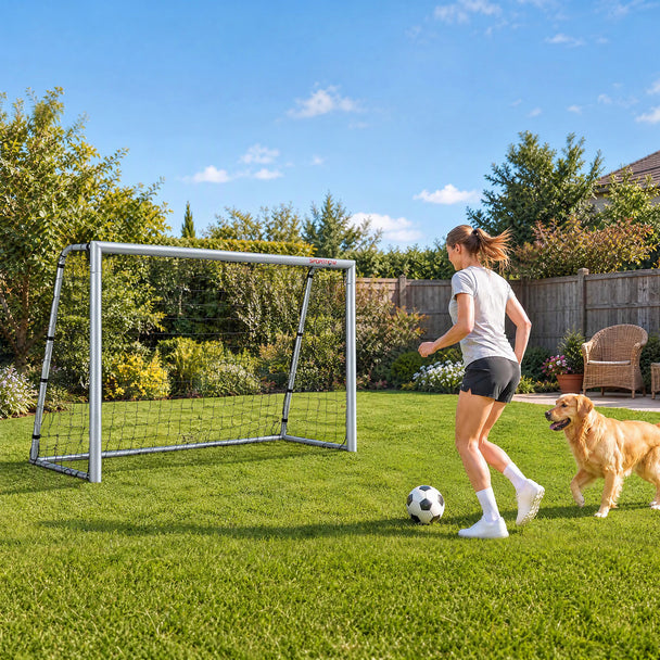 8 x 5 ft football goal – image 2
