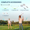Badminton & volleyball net set – image 6