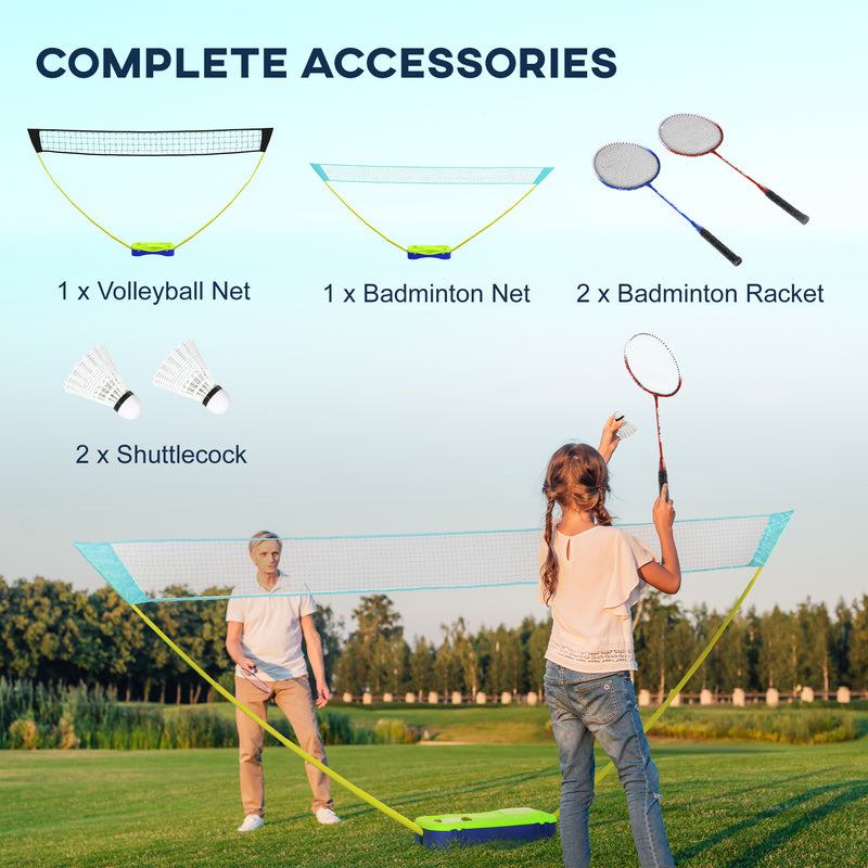 Badminton & volleyball net set – image 6