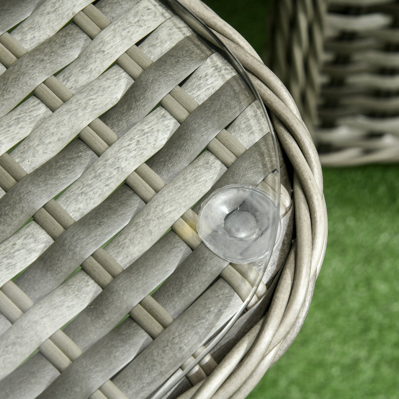 4-piece rattan sofa set – image 7