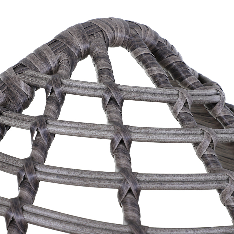 Rattan teardrop egg chair – image 8