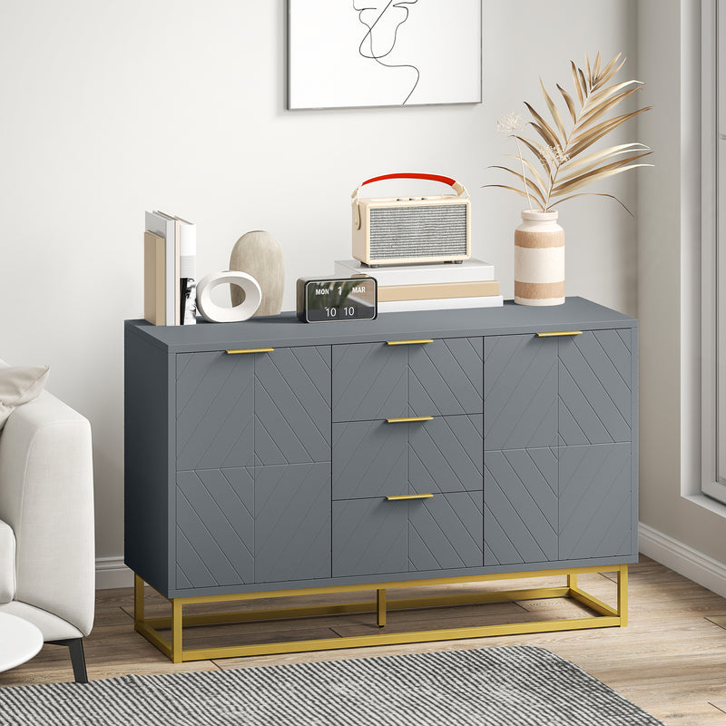 120 cm grey sideboard – image 3