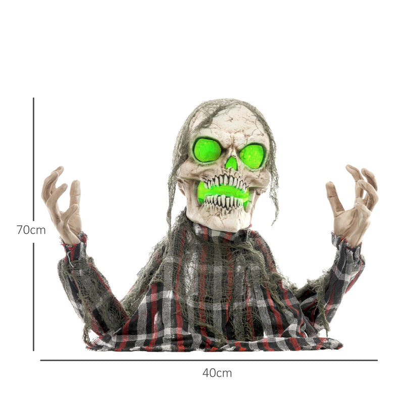 Animated Groundbreaker Skeleton with Glowing Head & Sound – image 3 of 9